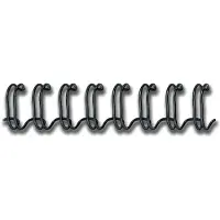 Fellowes - 10 mm - 297 mm - 34 anneaux - A4 (210 x 297 mm) - 80 feuilles - noir - 100 unités fil de ligature
