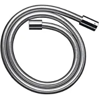 Axor Flexible de douche STARCK DN 15, effet métallique 1250mm, blanc mat (125 cm)