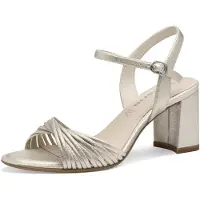 Tamaris Sandalen Hak Sandalen Hak - Goudkleur - Maat 37