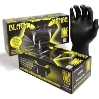 Black Mamba Gants De Travail Nitrile 100 Unités