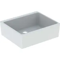 Geberit Keramag dwelling évier sans trop-plein 50cm, blanc (400 mm, 500 mm)