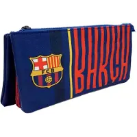 FC Barcelona Trousse à crayons FC Barcelone à trois compartiments
