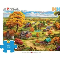 Eurographics Puzzle Connecting Pieces - Peaceful Living - 10 à 25 pièces