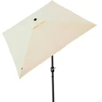 Aktive Parasol Carré Avec Protection Uv Pour Mât Haut Aluminium 270x270 Cm 38 Mm 260 Cm