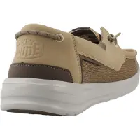 HEY DUDE Weish Grip Classic Mesh Couleur Brun Clair
