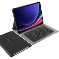 Just in Case Premium Samsung Galaxy Tab S10 Plus / S9 Plus Étui Clavier AZERTY Noir