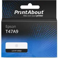 PrintAbout Cartouche compatible pour Epson T47A9 - Gris clair