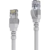 PureLink AVIT Media Series - Cordon de raccordement - RJ-45 (M) pour RJ-45 (M) - 20 m - SFTP - CAT 6a - démarré, sans halogène, sans crochet, bloqué - gris