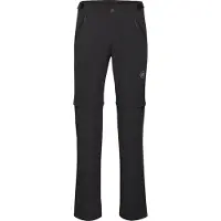 Mammut - Pantalon résistant de randonnée - Runbold IV Zip Off Pants Men Black pour Homme en Softshell - Taille M - Noir