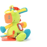 Dolce Toys Classic activity poney en peluche Polo - 24 cm
