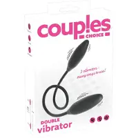 You2Toys - double vibro rechargeable (noir)