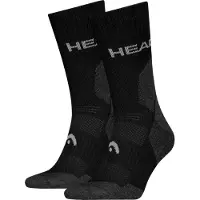 Head Chaussettes de sport gris / noir
