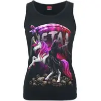 Spiral Top Gothic de - Metallicorne - S - XXL - pour Femme - noir - Taille S