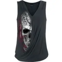 Alchemy England Top de - Devil Skull Pact - M - 4XL - pour Femme - noir - Taille L