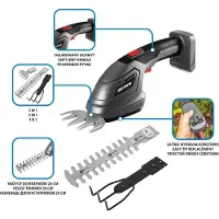 Graphite Coupe-bordures 3w1 Énergie + 18V sans batterie (Fonctionnement sur batterie)