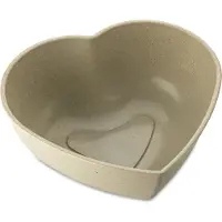 Koziol Bol coeur 20 cm, sable, Saladier + bol, Marron