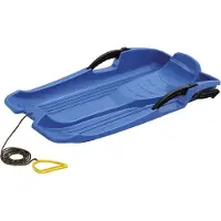 Frendo Hornet bleu Bobsleigh Bobsleigh Levier de frein Câble de traction Enfants neige