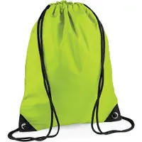 Bagbase Sac à dos en toile à bretelles - BG10 - vert citron