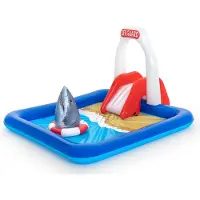 Bestway Piscine de jeu - 234 x 203 x 129 cm - Tour de surveillan - - UneTaille - Piscine pour Enfant