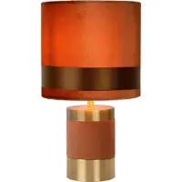 Lucide Lampe de table de conception Extravaganza Frizzle Brown