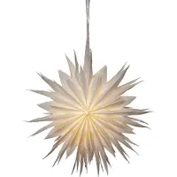 Star Trading Grande étoile en papier « Cloud », blanche, grande taille, matériau recyclé, Ø 60 cm