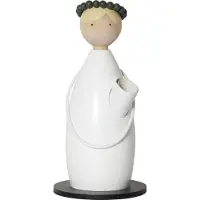 Star Trading 652-96, Figure décorative lumineuse, Blanche, IP20, Blanche, 1 ampoule, E14