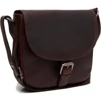 The Chesterfield Brand sac à épaule bandoulière Lucian Shoulderbag Brown marron foncé