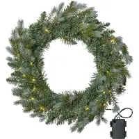 Star Trading 12.612-94, Vert, Rond, Noël, Blanc chaud, LED, 0,5 m