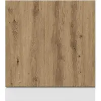 vidaXL Cache pour lave-vaisselle Lyon Chêne Artisan 60x1,5x67 cm Bois composite