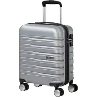 American Tourister trolley Flashline Spinner Underseater Sky Silver gris 45cm