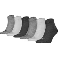 Puma Chaussettes gris / noir