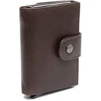 The Chesterfield Brand Cuir porte-monnaie Lesina Wallet Brown marron foncé