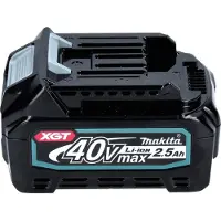 Makita GA 044 GD1 Meuleuse d'angle sans fil 40 V max. 125 mm X-LOCK Brushless + 1x batterie 2,5 Ah - sans chargeur