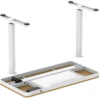 ActiveJet ET119S-B/D 120x60, Blanc, Bois, 45 kg, 725 - 1225 mm, Bois, Forme rectangulaire, Acier