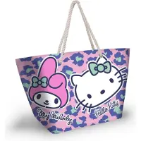 KARACTERMANIA - Plecak Plaowy Hello Kitty Safari - Oficjalny Produkt Akcesoria