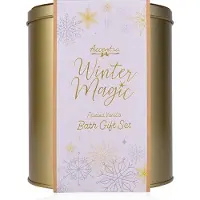 Accentra Geschenkset für Frauen WINTER MAGIC in goldener Metalldose