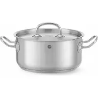 Hendi Cocotte - avec couvercle, Kitchen Line, 2,9L, 200x(H)95mm