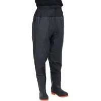 vidaXL Cuissardes avec bottes noir taille 39