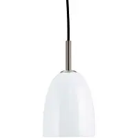 Dyberg Larsen Suspension , Jazz, dimmable, Blanc, Salon / séjour, Verre, Scandinave