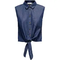 ONLY Chemisier 'JDYKAI' bleu denim