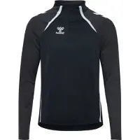Hummel T-Shirt fonctionnel 'Lead 2.0' gris foncé / noir / blanc
