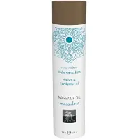Shiatsu - Shiatsu Masculin - huile de massage - ambre-eucalyptus (100 ml)