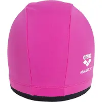 Arena Bonnet de bain 'Smartcap' fuchsia / noir / blanc
