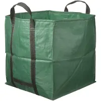 Nature Sac à déchets de jardin carré Vert 252 L 6072405