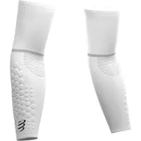Compressport - Manchettes de thermorégulation - ArmForce Ultralight White - Taille 2 - Blanc