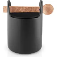 Eva Solo Toolbox boîte de rangement - 15 cm - avec cuillère et couvercle, noir
