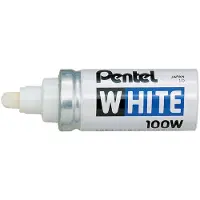 Pentel - Marqueur White 100w Pl Blanc