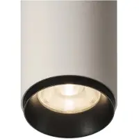 SLV Spot en saillie Numinos M cylindre blanc/noir 4000K - 36 deg