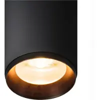 SLV NUMINOS Indoor LED Suspension DALI Dimension : 21,3 x 10 cm, couleur : noir/noir, température de couleur : 2700 Kelvin, angle de rayonnement : 36 degrés