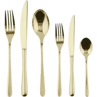 Sambonet Taste Edelst./PVD Champag. Besteck 36tlg.Vh. S0097-S00549-S0044 52553P83